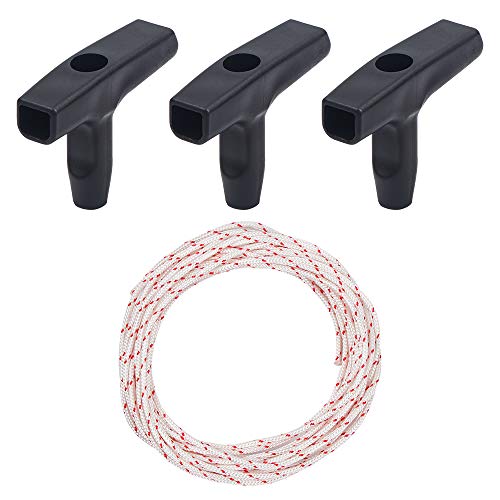 Newflager 3 Pieces Starter Handle with Recoil Starter Rope