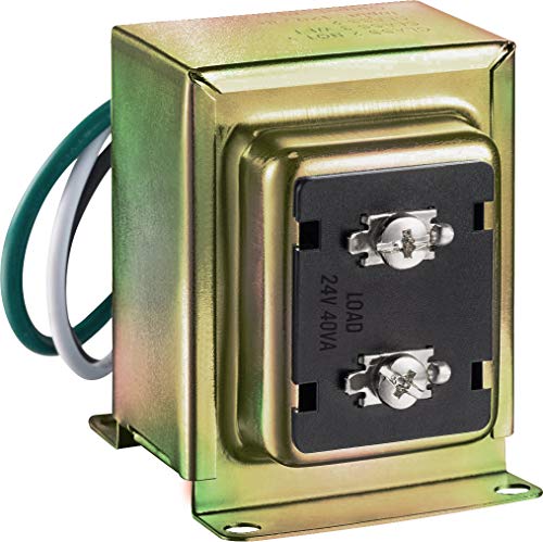 Newhouse Hardware 24V 40VA Transformer for Smart Doorbells, Gold