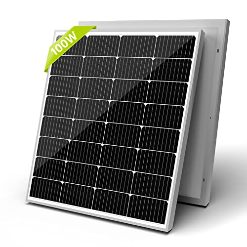 Newpowa 9BB 100W Monocrystalline 12V Solar Panel