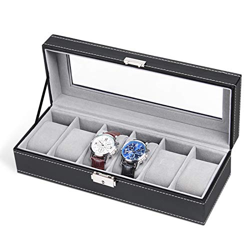 NEX 6 Slots Watch Box Organizer