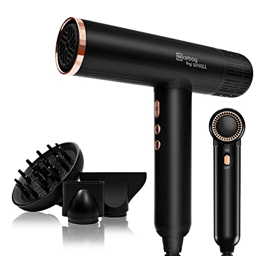 Nicebay Ionic Hair Dryer with Diffuser
