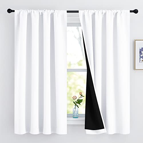 NICETOWN 100% Blackout Curtains - Complete Darkness for a Restful Sleep