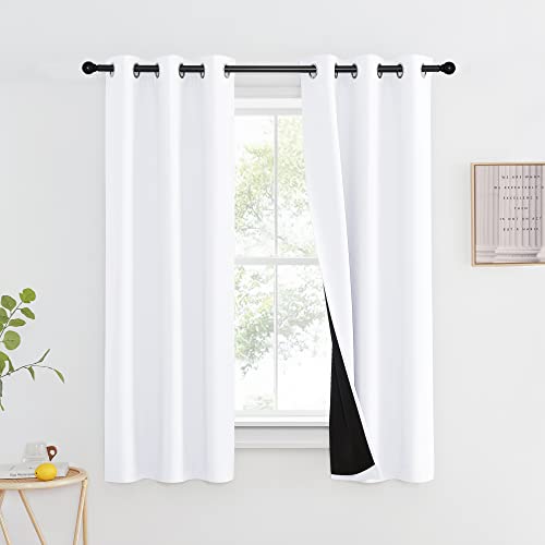 NICETOWN 100% Blackout Lined Curtain