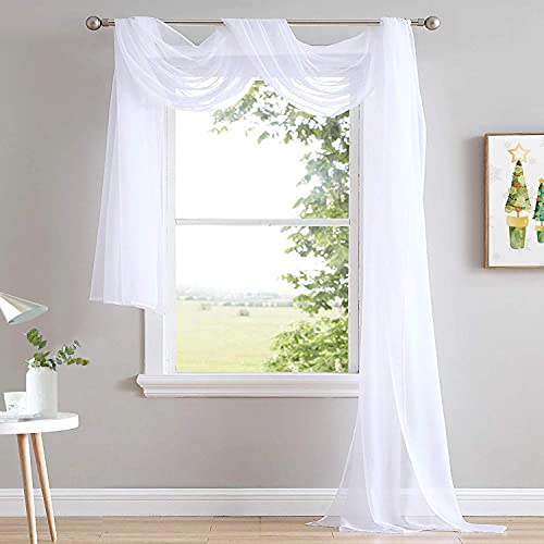 NICETOWN Sheer Canopy Bed Curtains