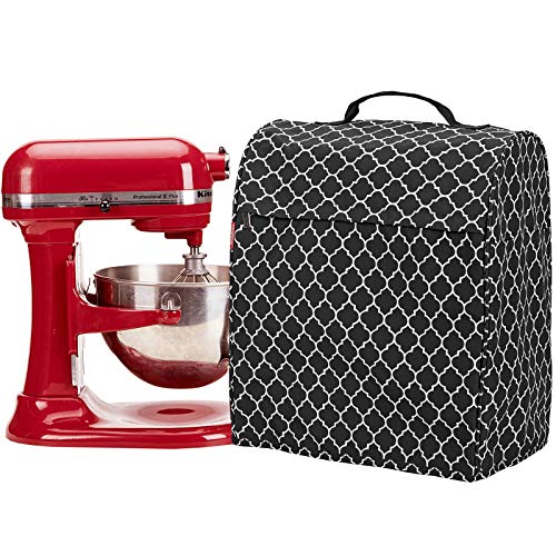 Stand Mixer Dust-Proof Cover with Pocket and Organizer Bag for Kitchenaid,Sunbeam,Cuisinart  (Black/Coffee/Red) 