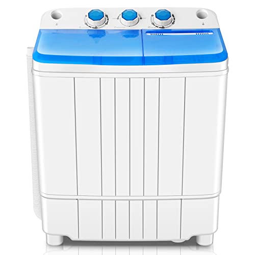 Nictemaw Washing Machine 17.6lbs Portable Washer and Dryer Combo