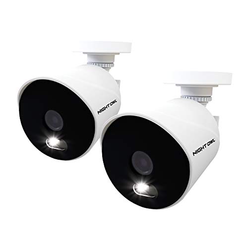 Night Owl 1080p HD Wired Outdoor Cameras with Spotlights & Color Night Vision
