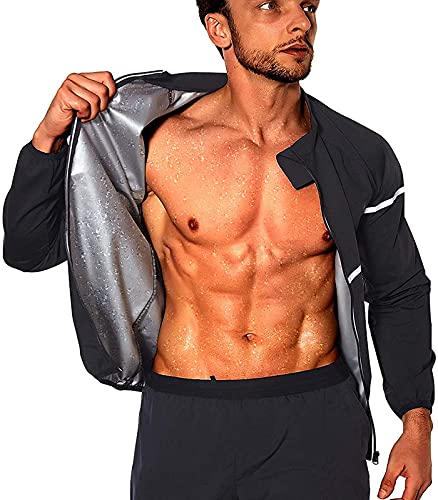 NINGMI Sauna Suit for Men Sweat