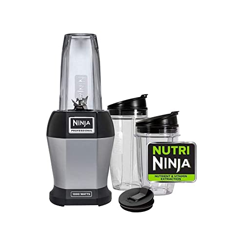 Ninja Nutri Pro Blender with 3-Sip & Seal Single Serves and Cookbook