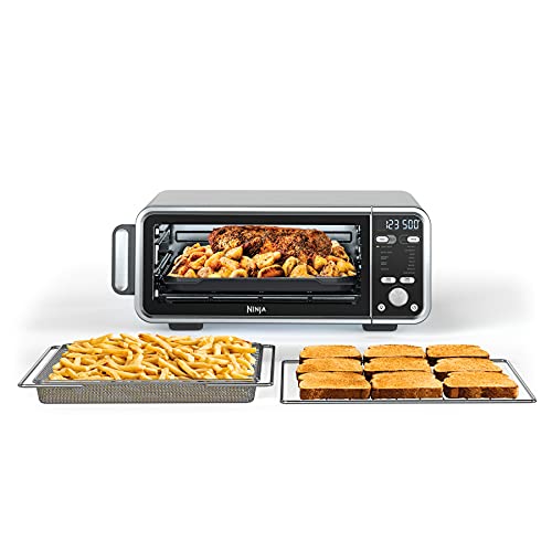 Ninja SP301 Dual Heat Air Fry Countertop Oven with XL Capacity & Flip Up Storage