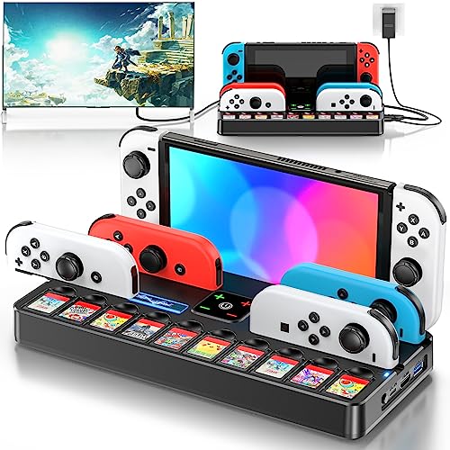 Nintendo Switch Docking Station with Joycon Controller Charger