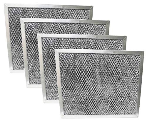 Nispira Replacement Hood Filter with Charcoal - Set of 4