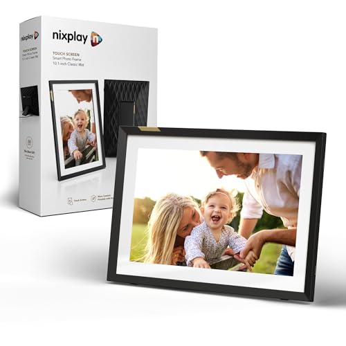 Nixplay 10.1” Digital Photo Frame - Connect and Share Memories