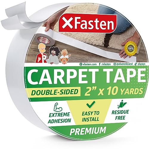 No Residue Rug Tape for Area Rugs on Carpet
