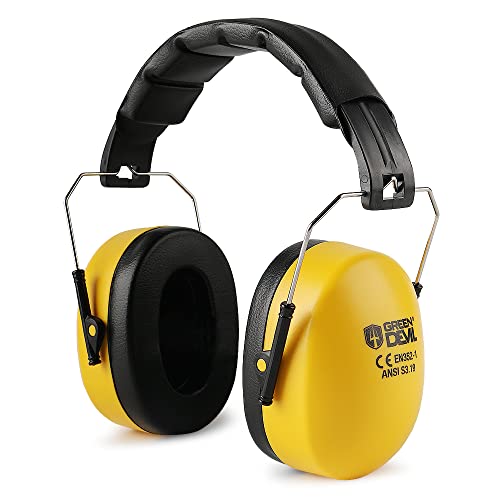 Noise Cancelling Ear Muffs for Hearing Protection