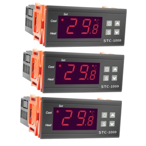 NOLITOY 3 Pcs Controller Thermostat - Efficient Temperature Control