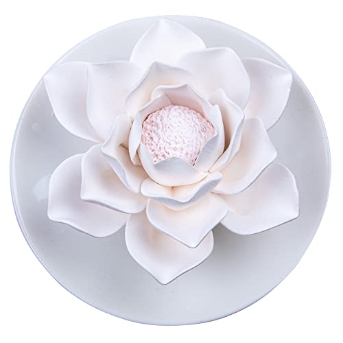 Non-Electric Porcelain Aromatherapy Diffuser - Lotus