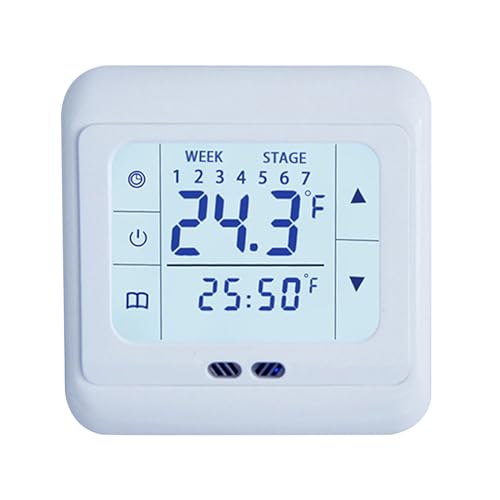 Touch Screen WiFi Thermostat for Electric Heating