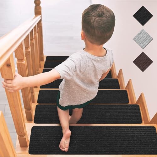 Non-Slip Carpet Stair Treads for Wooden Steps
