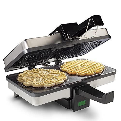 Non-Stick Electric Pizzelle Maker - Perfect for Summer Parties and Special Occasions