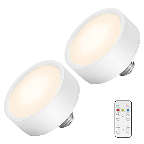NookNova Battery Operated Light Bulbs with Remote