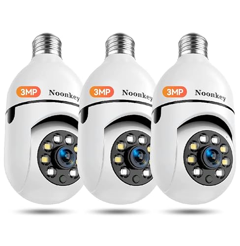 Noonkey Light Bulb Security Camera