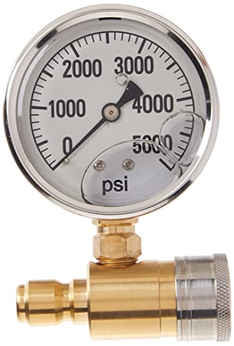 Northstar Pressure Washer Pressure Gauge - Accurate and Easy to Use