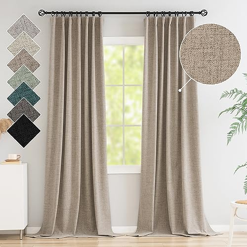 Buy WONTEX 100% Grey Blackout Curtains for Bedroom - Thermal Insulated,  Noise Reducing and Sun Blocking Lined Window Curtain Panels for Living  Room, 52 x 72 inch, Set of 2 Grommet Winter