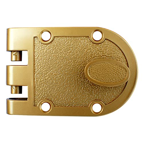 NU-SET Lock | Jimmy Proof Style Deadbolt Lock | Bronze