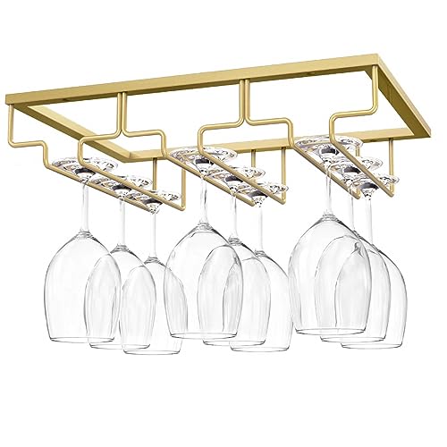 Nuovoware Wine Glass Rack - Gold