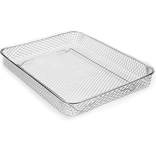 NuWave Bravo XL Air Fry Toaster Oven Basket for French Fry & Frozen Food