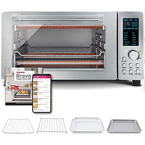 Nuwave Bravo Digital Toaster Oven & Air Fryer Combo