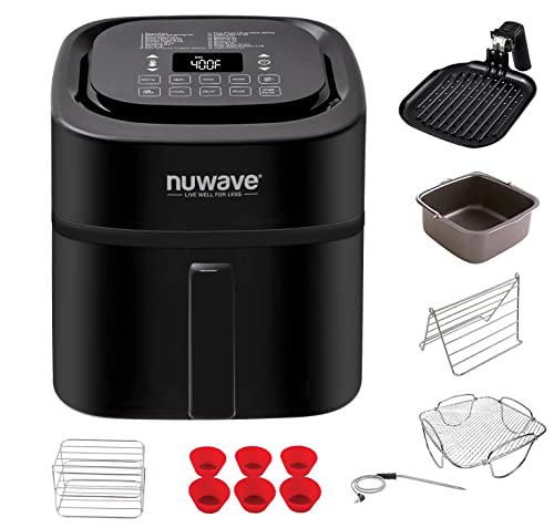 Nuwave Brio 6-Quart Air Fryer with Advanced Cooking Functions