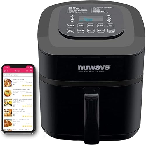 NuWave Duet Pressure Cooker / Air Fryer Combo, Multicolor, 6 qt