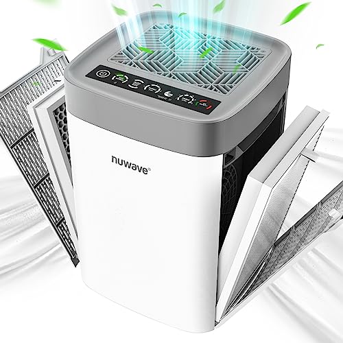 Nuwave Portable Air Purifier: H13 True HEPA & Carbon Filter