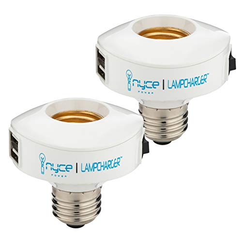 Nyce Power LampCharger Light Bulb Socket Adapter
