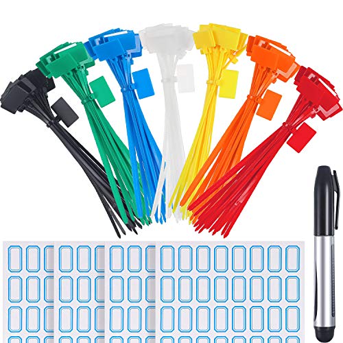 Nylon Cable Marker Ties and Labels Set