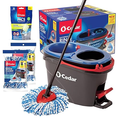 O-Cedar Spin Mop & Bucket Floor Cleaning System