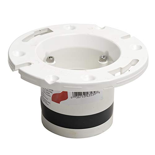 Oatey Replacement Flange Forcast Iron, 4 Inch, PVC