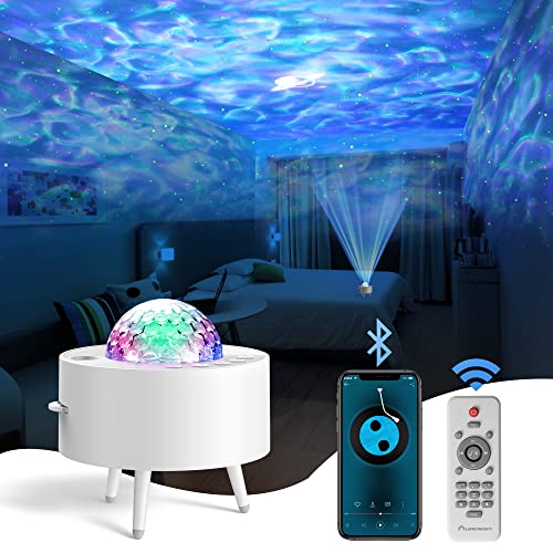 Ocean Wave Projector with Bluetooth Speaker
