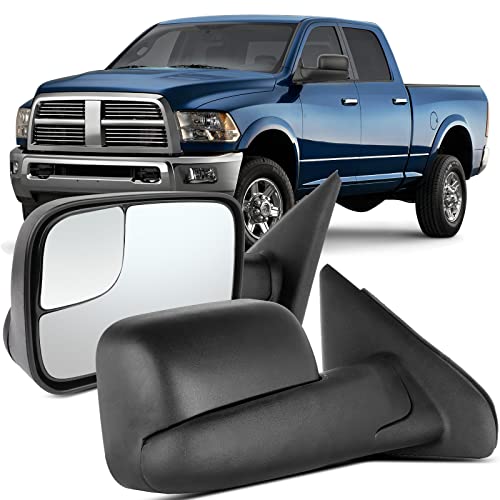 OCPTY Power Adjusted Heated Towing Mirrors for DODGE