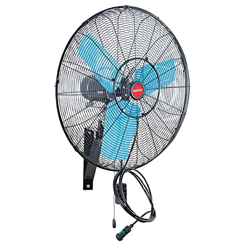 OEMTOOLS 24” Wall-Mount Misting Fan, Outdoor Fans for Patios, Waterproof Motor
