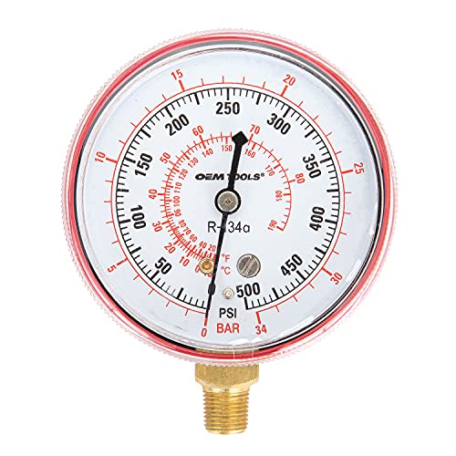 OEMTOOLS Replacement High Pressure Gauge for A/C Manifold