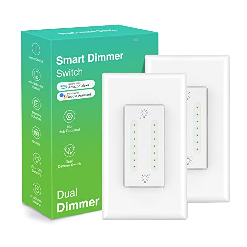 OHMAX Smart Dual Dimmer Switch