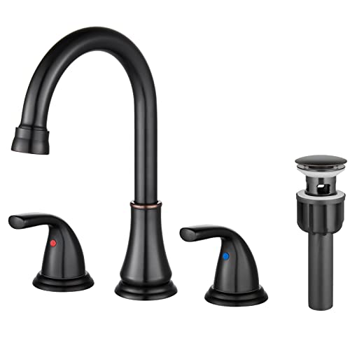 Oil-Rubbed Bronze Widespread Lavatory Sink Faucet