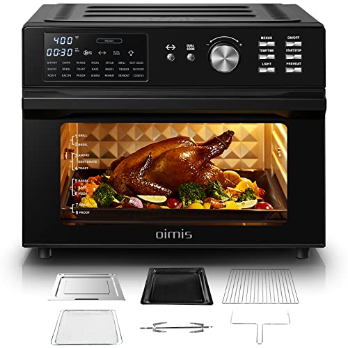 Beelicious 32 Quart Air Fryer Ovens, Extra Large Air Fryer with Rotisserie  and Dehydrator, 19-in-1 Air Fryer Toaster Oven Convection Oven Combo, 6