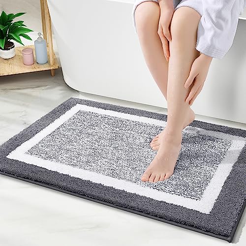 2024,thicken Bathroom Rugs Sets 3 Piece, Bath Rug + Contour Mat + Toilet  Seat Cover, Non-slip Bathroom Rugs With Pvc Point Rubber Backing, Super  Long