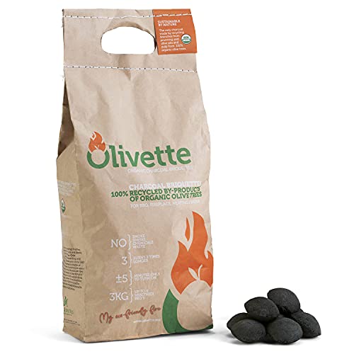 Olivette Organic Charcoal Briquettes