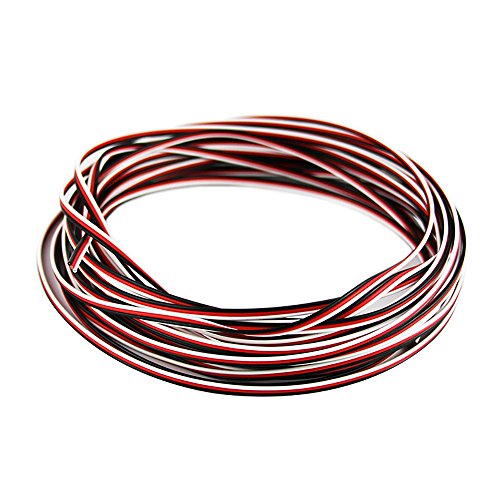 OliYin 50ft 26AWG 3p Servo Cable for RC Hobby Model Aircraft