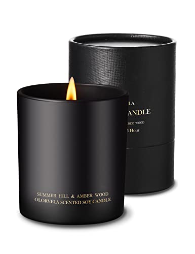 olorvela Wood Wicked Candles for Men